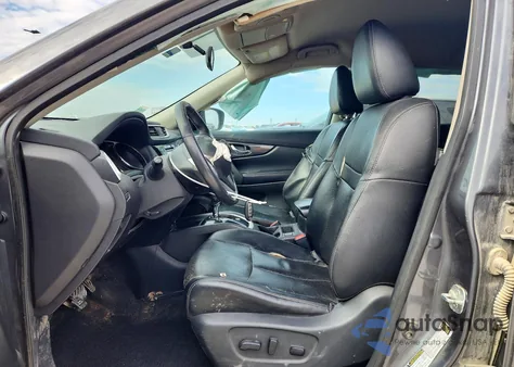 2016 Nissan Rogue S z USA, uszkodzony, nr VIN 5N1AT2MVXGC760048